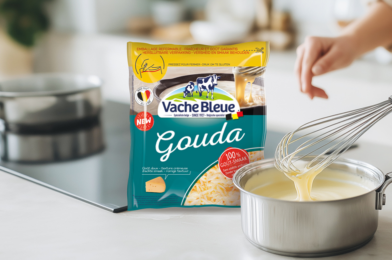 Packshot Gouda Râpé