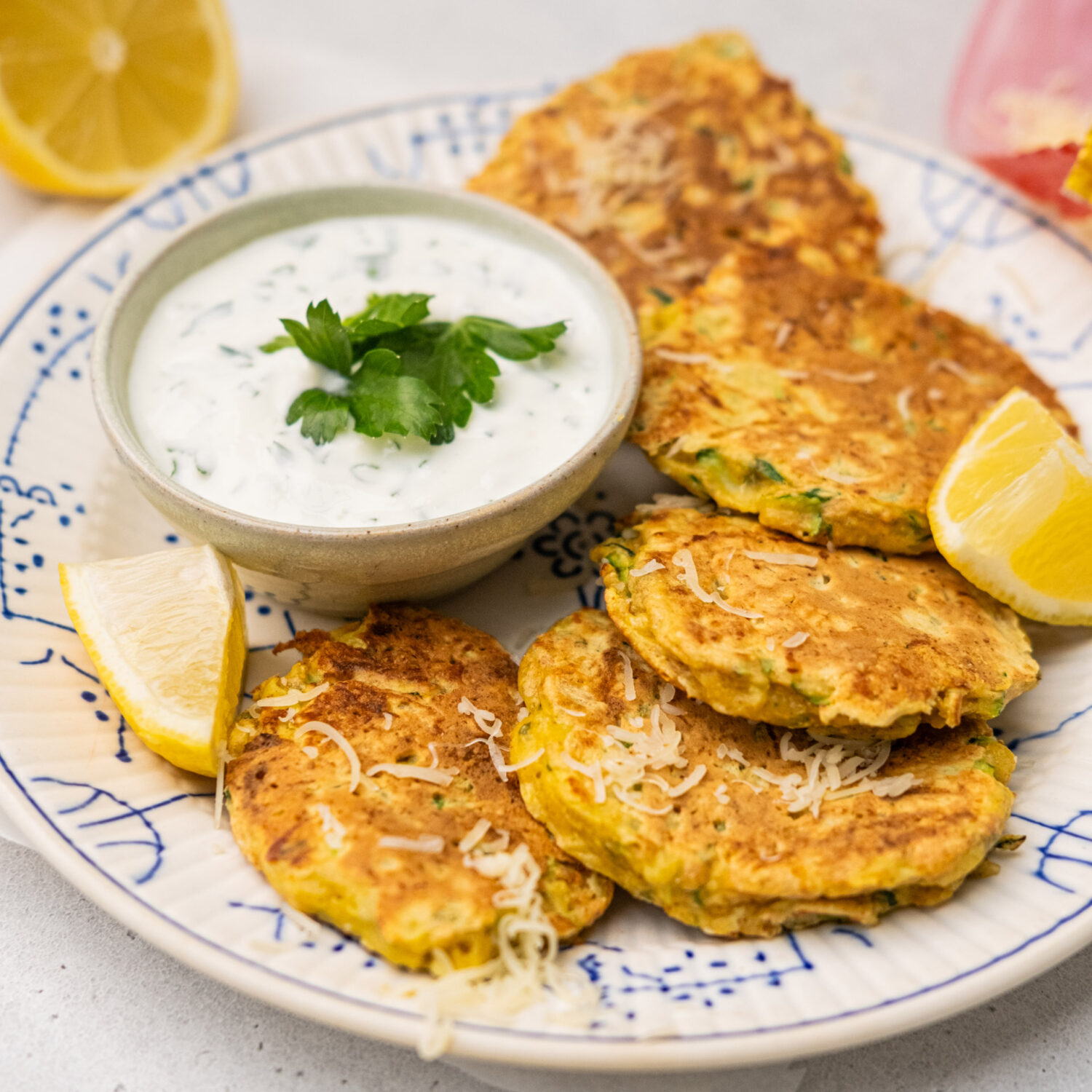 Hartige courgettepancakes