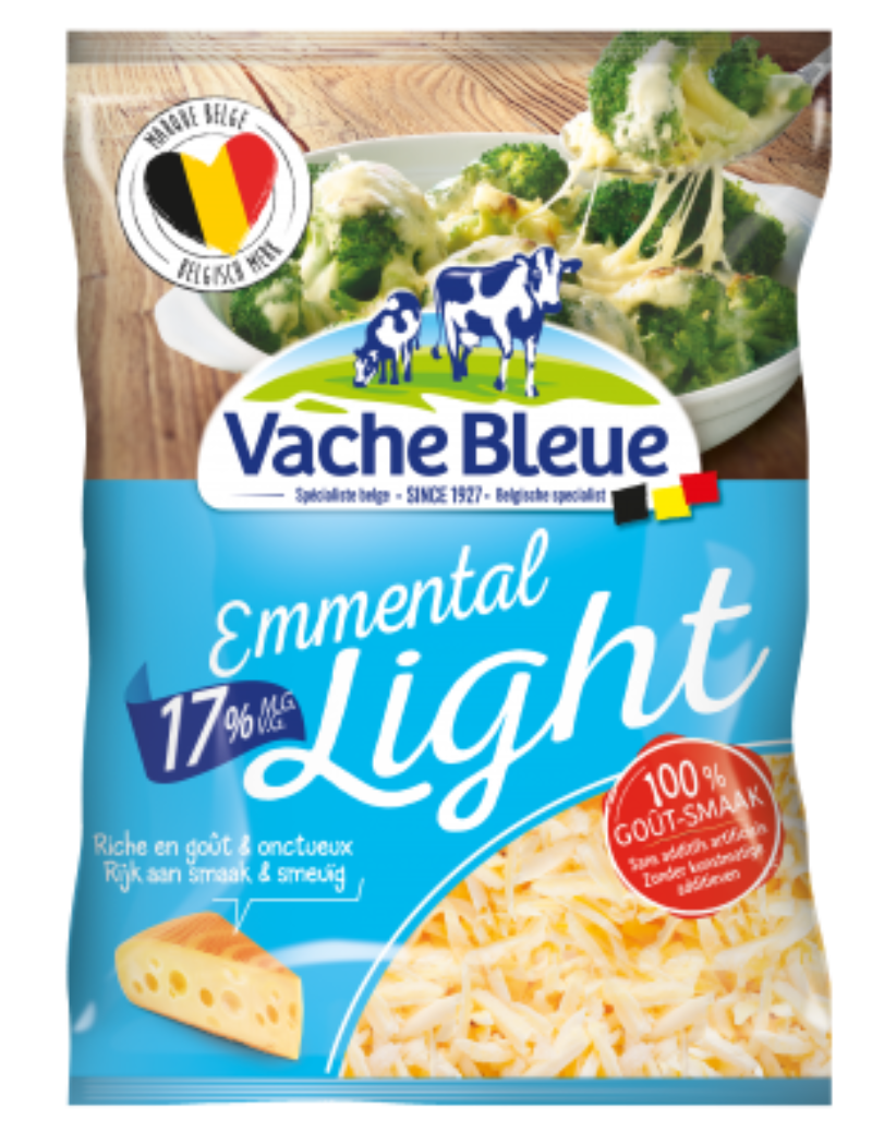 Geraspte Emmental Light