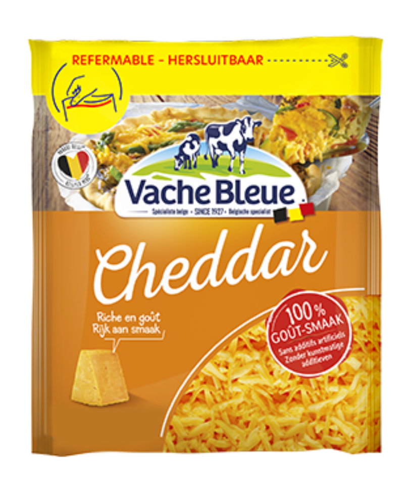 Geraspte Cheddar