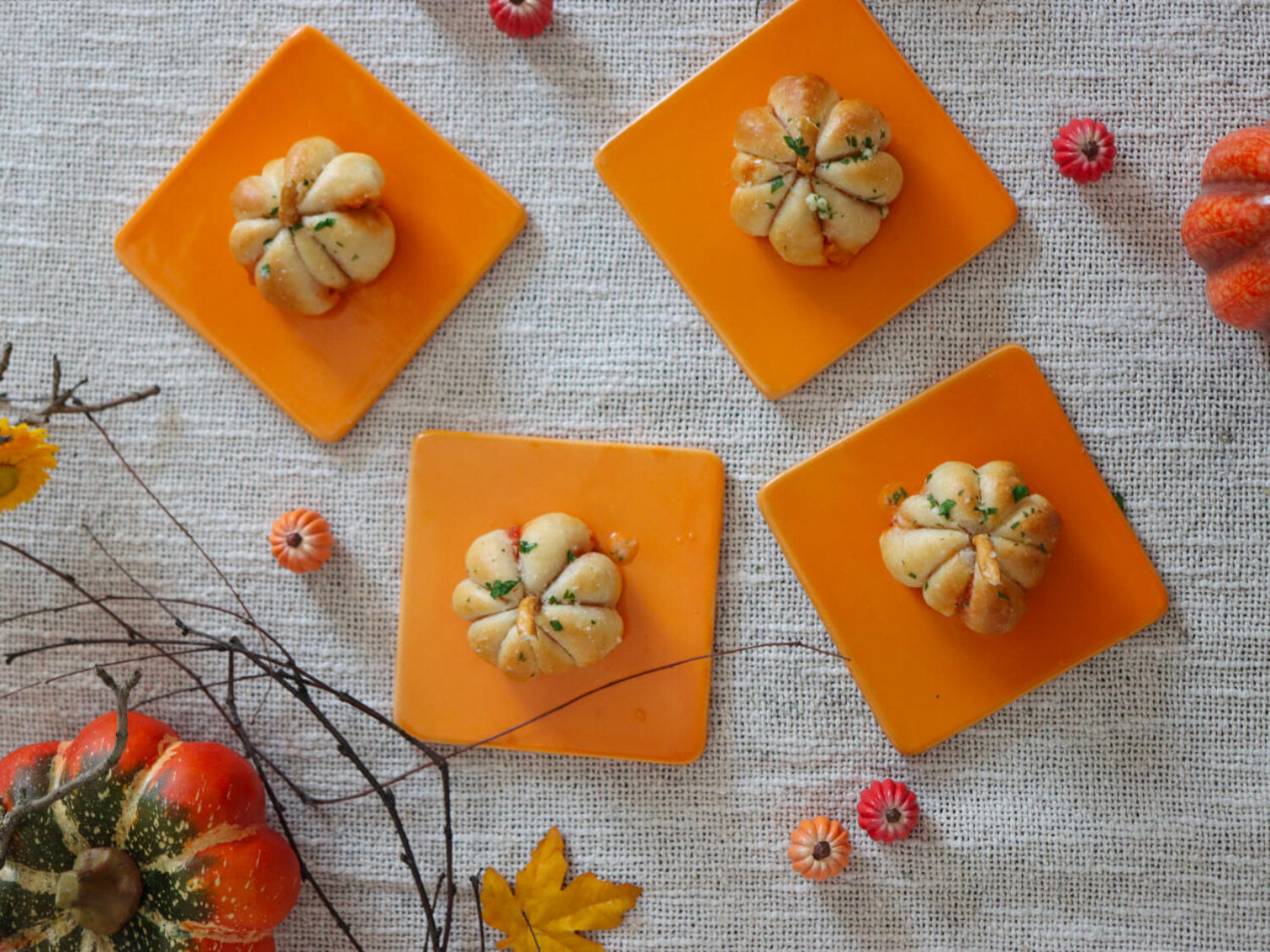 Citrouilles d’Halloween à l’Emmental