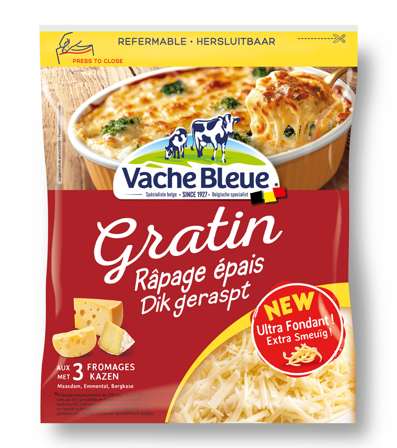 Mix Gratin Dik Geraspt