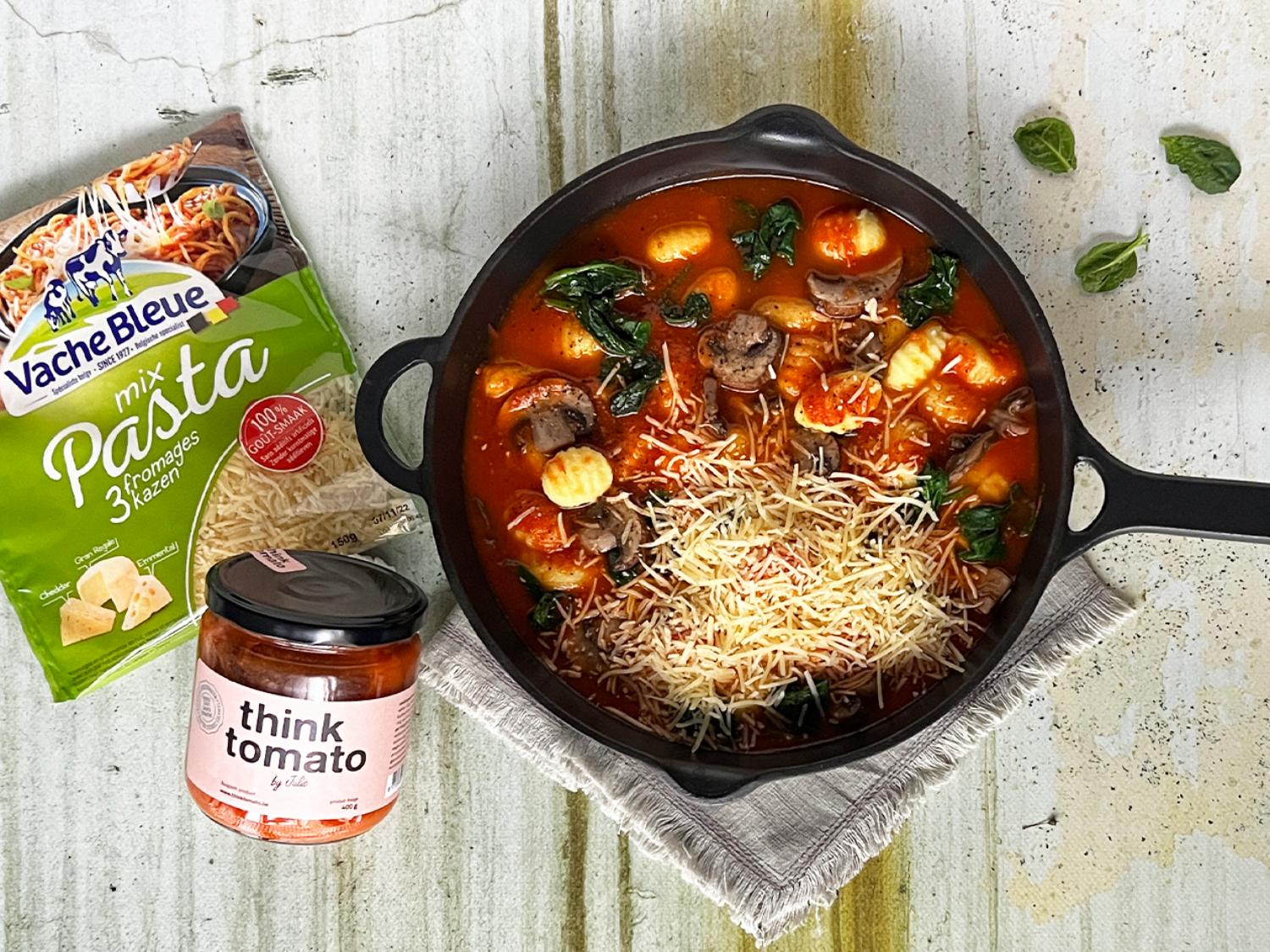 Gnocchi met tomatensaus