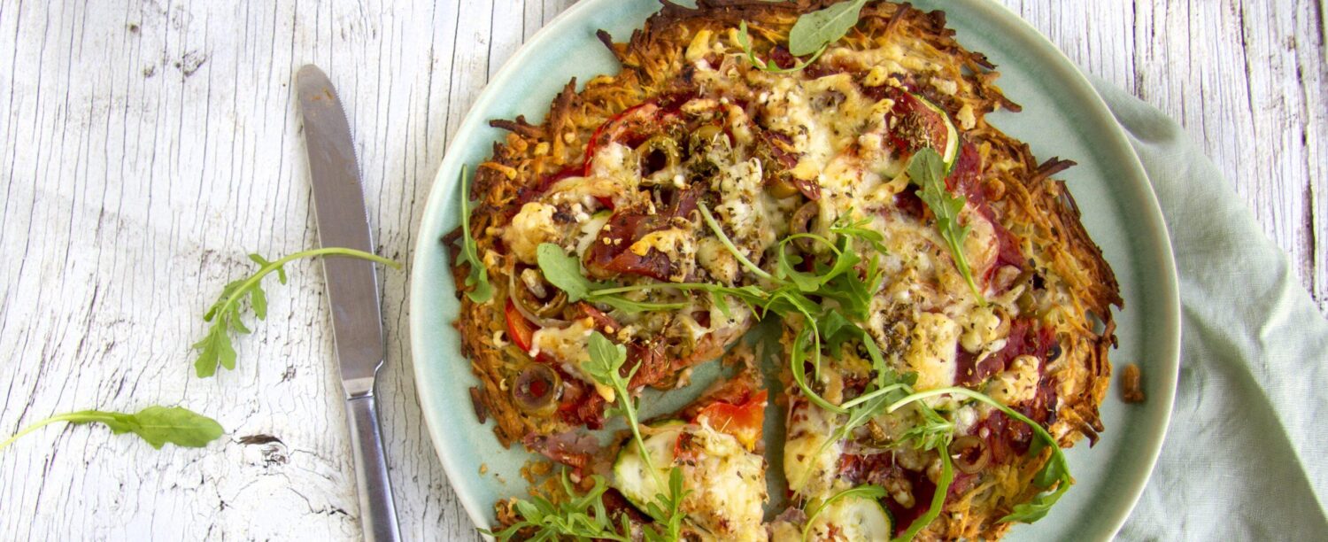 Rösti pizza