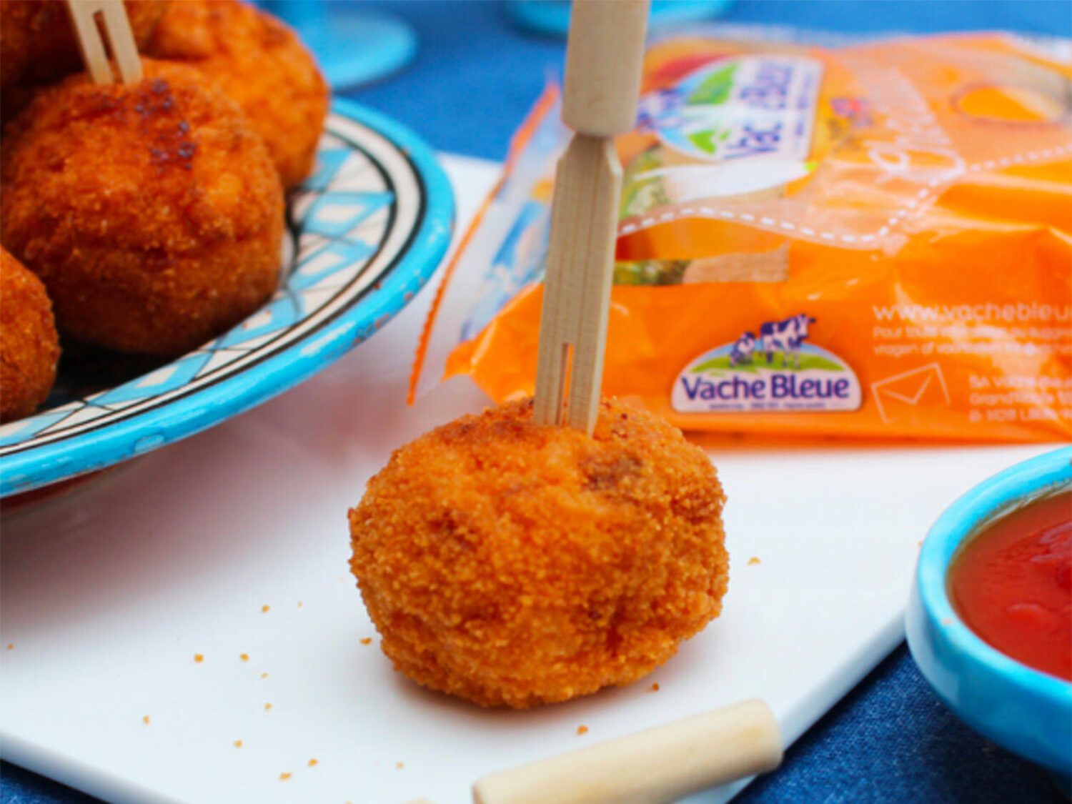 Rijstkroketjes met cheddar