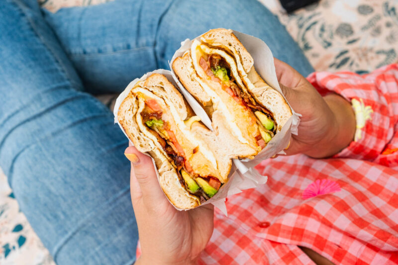 Breakfast Bagel Hack