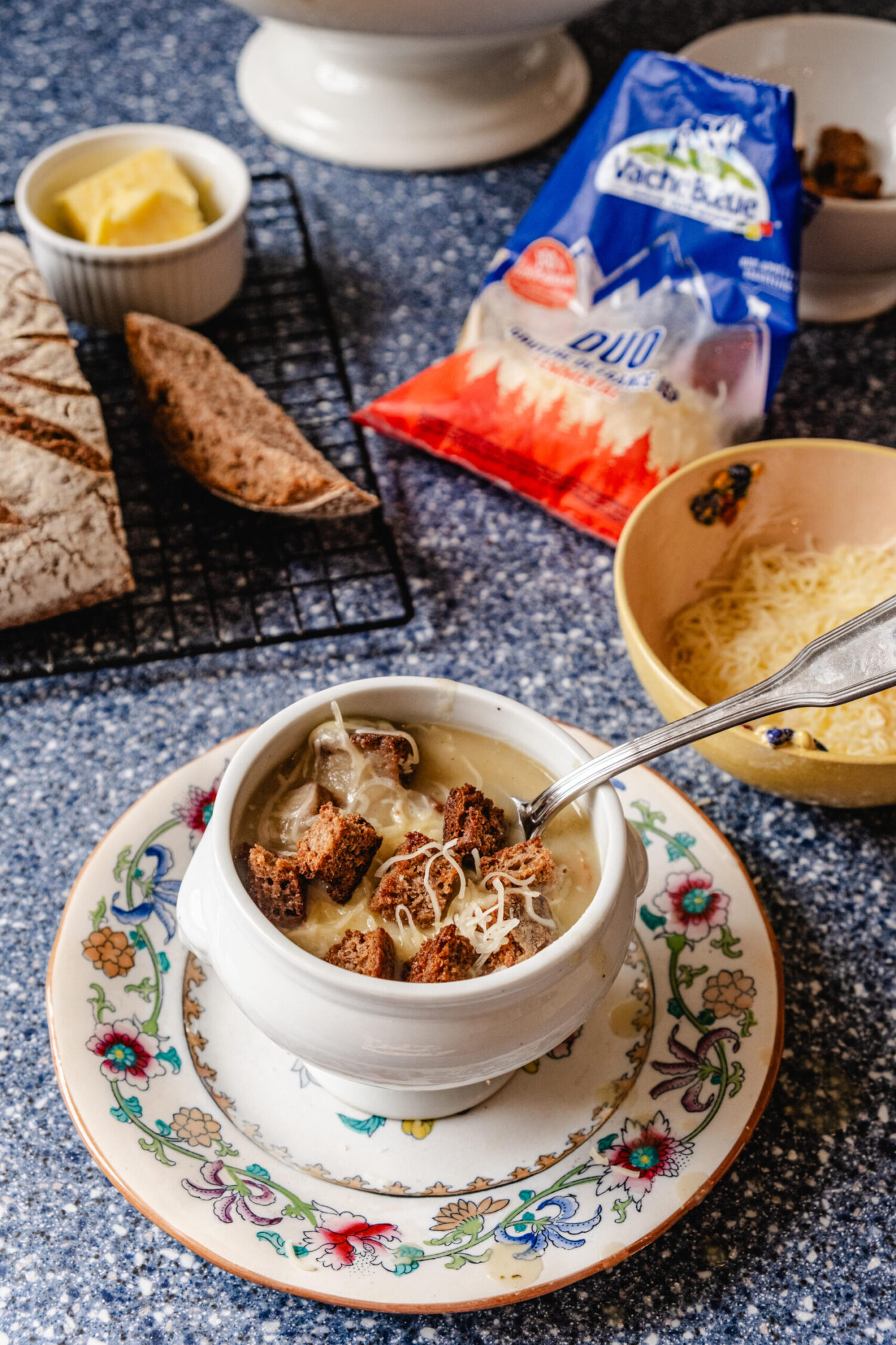 Soupe à l&rsquo;oignon de nos grands-mères
