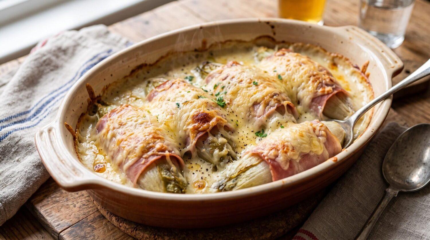 Chicons au gratin : le grand classique familial belge